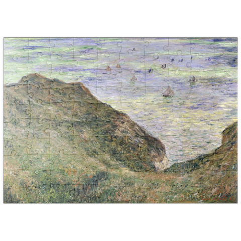 puzzleplate Claude Monet's View Over the Sea (1882) 100 Puzzle