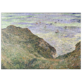 Darstellung des Puzzle-Motivs Claude Monet's View Over the Sea (1882) – Puzzleteile: 500