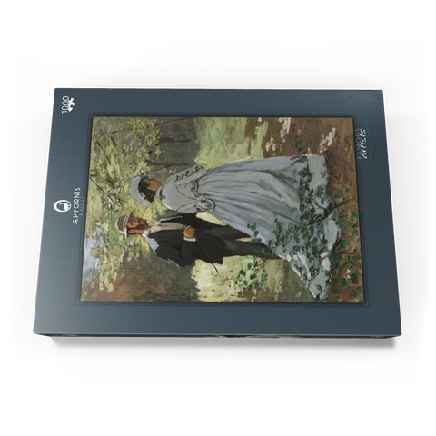 Bazille and Camille (1865) by Claude Monet 1000 Puzzle Schachtel Ansicht3