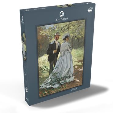 Bazille and Camille (1865) by Claude Monet 100 Puzzle Schachtel Ansicht2