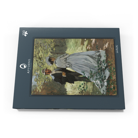 Bazille and Camille (1865) by Claude Monet 100 Puzzle Schachtel Ansicht3