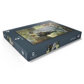 Alternative Darstellung des Puzzle-Motivs Bazille and Camille (1865) by Claude Monet – Puzzleteile: 200