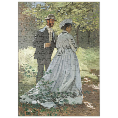 puzzleplate Bazille and Camille (1865) by Claude Monet 200 Puzzle