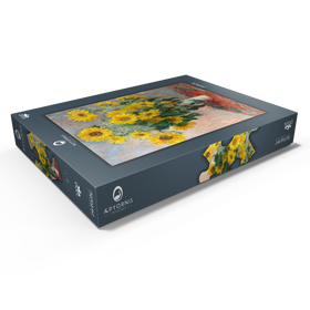 Alternative Darstellung des Puzzle-Motivs Bouquet of Sunflowers (1881) by Claude Monet – Puzzleteile: 1000