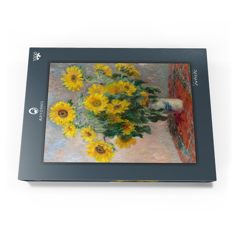 Bouquet of Sunflowers (1881) by Claude Monet 1000 Puzzle Schachtel Ansicht3