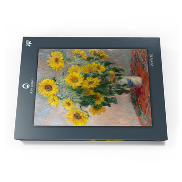 Bouquet of Sunflowers (1881) by Claude Monet 500 Puzzle Schachtel Ansicht3