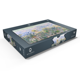 Darstellung des Puzzle Motivs Palm Trees at Bordighera (1884) by Claude Monet - Puzzleteile: 1000