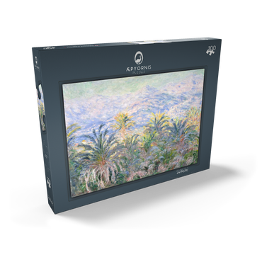 Palm Trees at Bordighera (1884) by Claude Monet 100 Puzzle Schachtel Ansicht2
