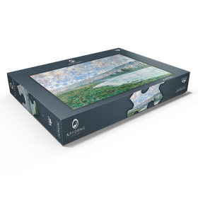 Alternative Darstellung des Puzzle-Motivs The Seine at Vétheuil (1880) by Claude Monet – Puzzleteile: 1000