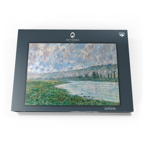 The Seine at Vétheuil (1880) by Claude Monet 1000 Puzzle Schachtel Ansicht3