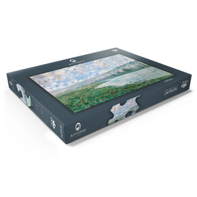 Alternative Darstellung des Puzzle-Motivs The Seine at Vétheuil (1880) by Claude Monet – Puzzleteile: 200