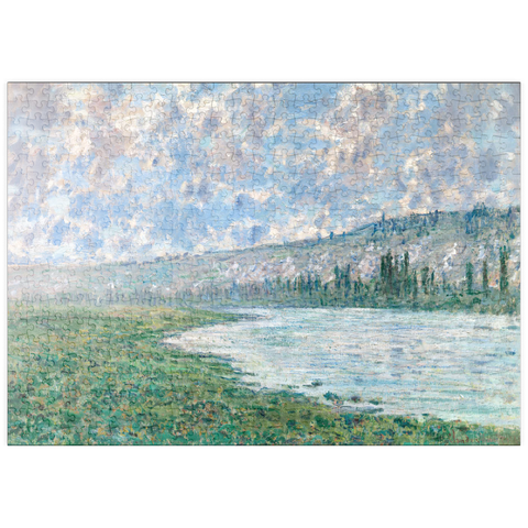 puzzleplate The Seine at Vétheuil (1880) by Claude Monet 500 Puzzle