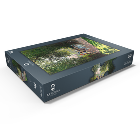 Alternative Darstellung des Puzzle-Motivs The Parc Monceau (1878) by Claude Monet – Puzzleteile: 1000