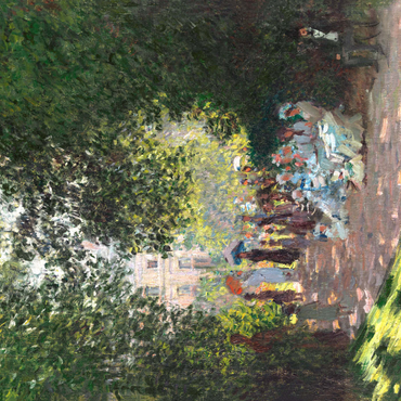 The Parc Monceau (1878) by Claude Monet 1000 Puzzle 3D Modell