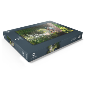 Alternative Darstellung des Puzzle-Motivs The Parc Monceau (1878) by Claude Monet – Puzzleteile: 200