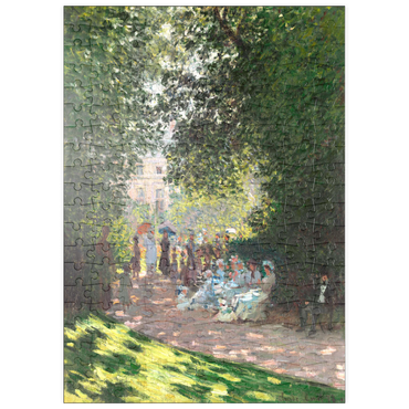 puzzleplate The Parc Monceau (1878) by Claude Monet 200 Puzzle