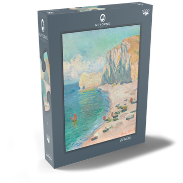 The Beach and the Falaise d'Amont (1885) by Claude Monet 1000 Puzzle Schachtel Ansicht2
