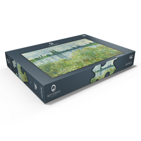 Darstellung des Puzzle Motivs Banks of the Seine, Vétheuil (1880) by Claude Monet - Puzzleteile: 1000