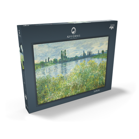 Banks of the Seine, Vétheuil (1880) by Claude Monet 100 Puzzle Schachtel Ansicht2