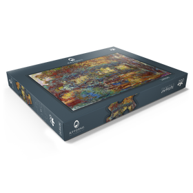 Alternative Darstellung des Puzzle-Motivs Claude Monet's The Japanese Footbridge (1920-1922) – Puzzleteile: 200