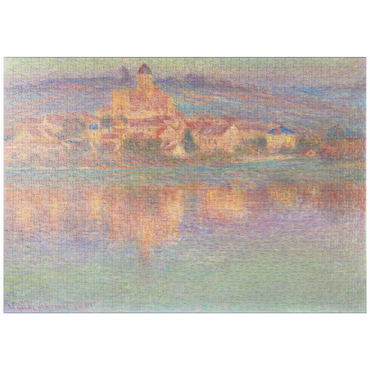 puzzleplate Vétheuil (1901) by Claude Monet 1000 Puzzle