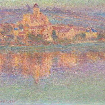 Vétheuil (1901) by Claude Monet 1000 Puzzle 3D Modell
