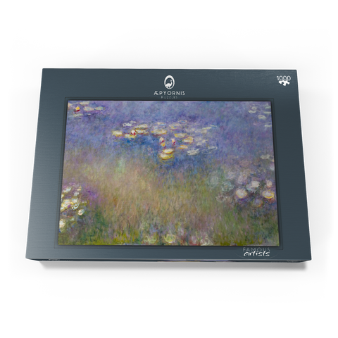 Claude Monet's Water Lilies (1915–1916) 1000 Puzzle Schachtel Ansicht3