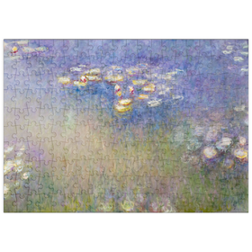Darstellung des Puzzle-Motivs Claude Monet's Water Lilies (1915-1916) – Puzzleteile: 200