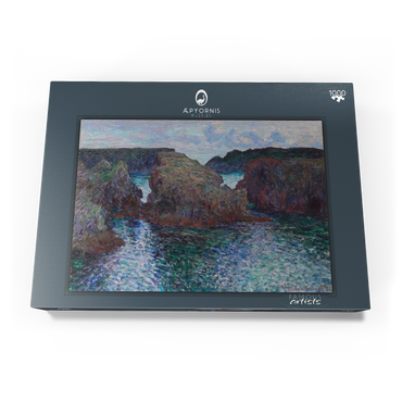 Rocks at Port-Goulphar, Belle-Île ( 1886) by Claude Monet 1000 Puzzle Schachtel Ansicht3