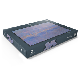 Alternative Darstellung des Puzzle-Motivs Waterloo Bridge, Sunlight Effect (1903) by Claude Monet – Puzzleteile: 200