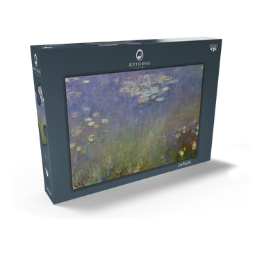 Water Lilies wall art, Claude Monet (1915–1926)}} 1000 Puzzle Schachtel Ansicht2