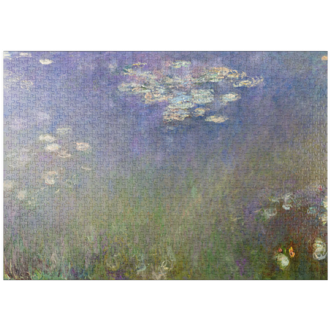 puzzleplate Water Lilies wall art, Claude Monet (1915–1926)}} 1000 Puzzle