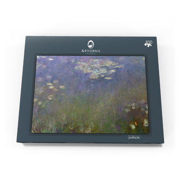 Water Lilies wall art, Claude Monet (1915–1926)}} 100 Puzzle Schachtel Ansicht3