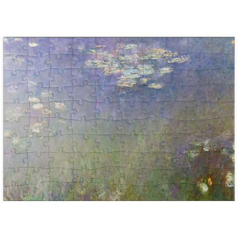 puzzleplate Water Lilies wall art, Claude Monet (1915–1926)}} 100 Puzzle