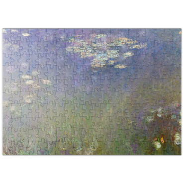 puzzleplate Water Lilies wall art, Claude Monet (1915–1926)}} 200 Puzzle