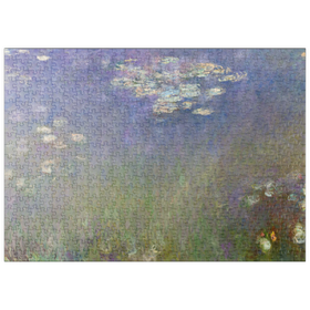 Darstellung des Puzzle-Motivs Water Lilies wall art, Claude Monet (1915-1926) – Puzzleteile: 500