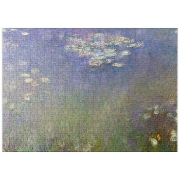 puzzleplate Water Lilies wall art, Claude Monet (1915–1926)}} 500 Puzzle