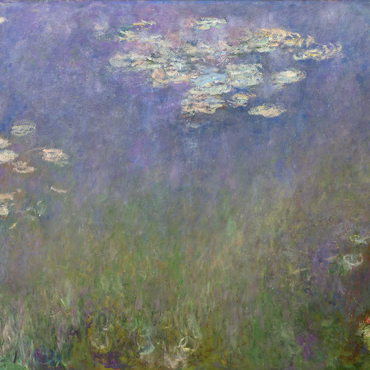 Water Lilies wall art, Claude Monet (1915–1926)}} 500 Puzzle 3D Modell