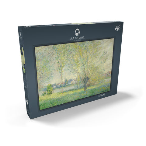 The Willows (1880) by Claude Monet 100 Puzzle Schachtel Ansicht2