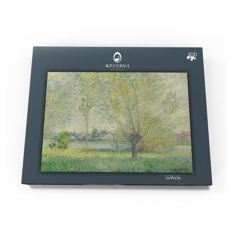 The Willows (1880) by Claude Monet 100 Puzzle Schachtel Ansicht3