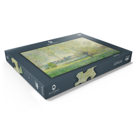 Alternative Darstellung des Puzzle-Motivs The Willows (1880) by Claude Monet – Puzzleteile: 200