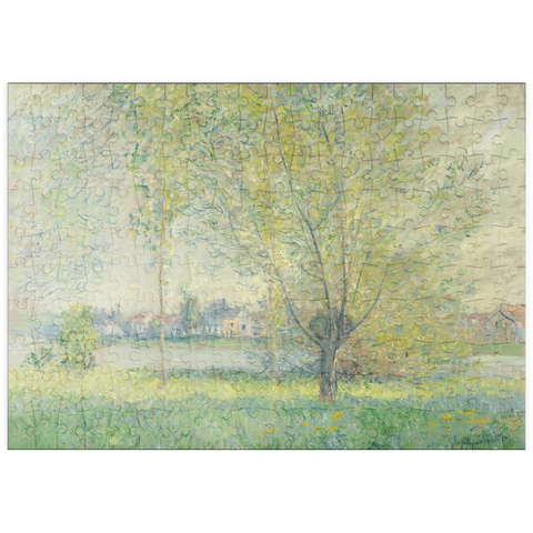 puzzleplate The Willows (1880) by Claude Monet 200 Puzzle