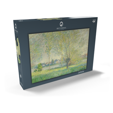 The Willows (1880) by Claude Monet 500 Puzzle Schachtel Ansicht2