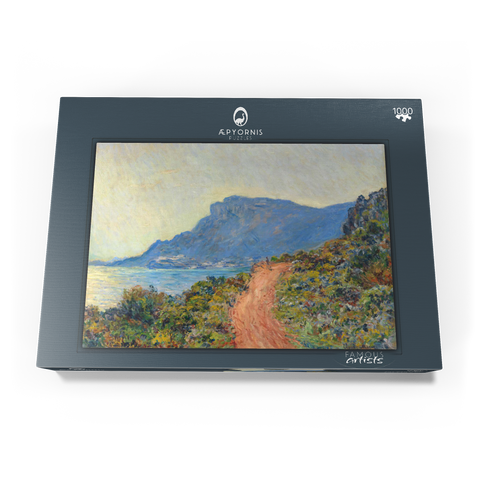 La Corniche near Monaco (1884) by Claude Monet 1000 Puzzle Schachtel Ansicht3