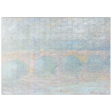 puzzleplate Waterloo Bridge, London, at Sunset (1901) by Claude Monet 200 Puzzle