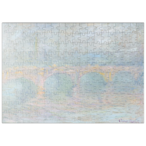 puzzleplate Waterloo Bridge, London, at Sunset (1901) by Claude Monet 200 Puzzle