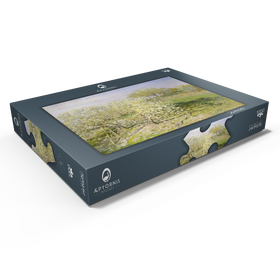 Darstellung des Puzzle Motivs Spring (Fruit Trees in Bloom) (1873) by Claude Monet - Puzzleteile: 1000