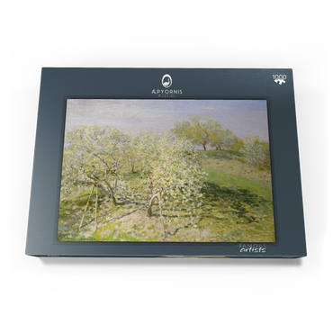 Spring (Fruit Trees in Bloom) (1873) by Claude Monet 1000 Puzzle Schachtel Ansicht3