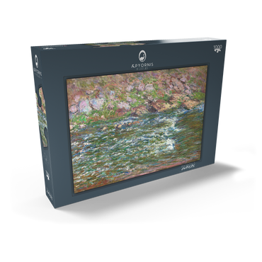 Rapids on the Petite Creuse at Fresselines (1889) by Claude Monet 1000 Puzzle Schachtel Ansicht2