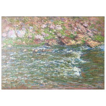 puzzleplate Rapids on the Petite Creuse at Fresselines (1889) by Claude Monet 200 Puzzle